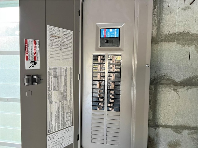 utilities with electric panel