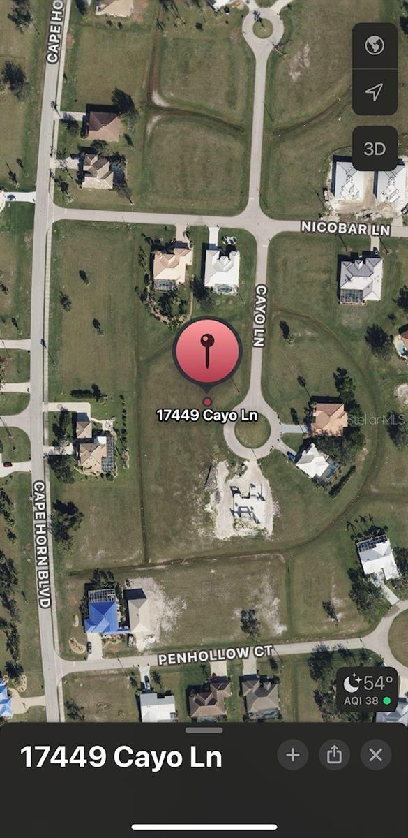 17449 Cayo Ln, Punta Gorda FL, 33955 land for sale