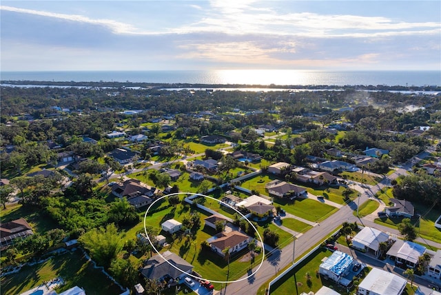 1713 Belvidere Rd, Englewood, FL 34223 - aerial view with a water view
