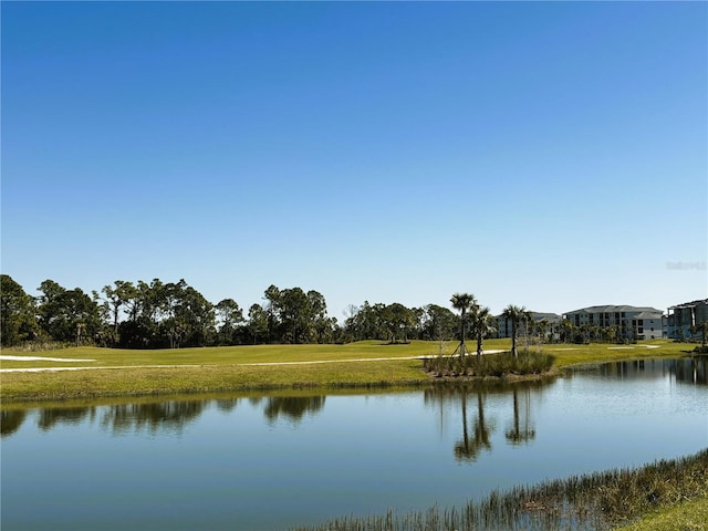 property view of water