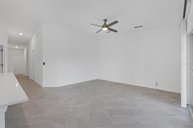 12470 Wellen Golf St Unit 203, Venice, FL 34293 - spare room with ceiling fan