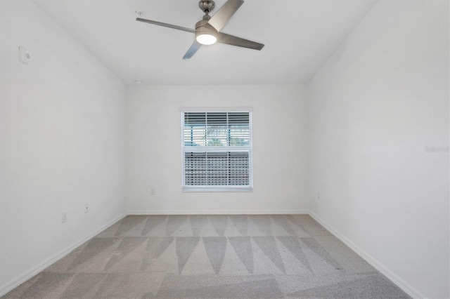 12470 Wellen Golf St Unit 203, Venice, FL 34293 - carpeted spare room featuring ceiling fan