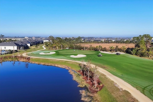 12470 Wellen Golf St Unit 203, Venice, FL 34293 - drone / aerial view featuring a water view