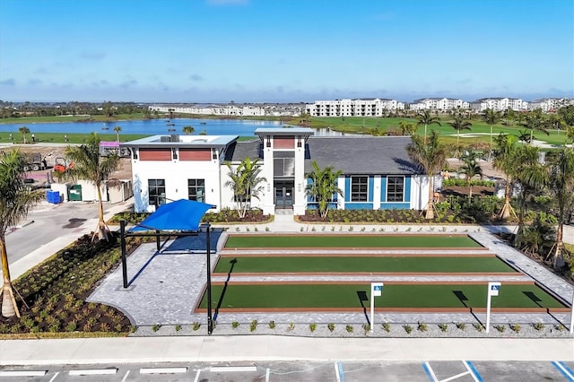 12470 Wellen Golf St Unit 203, Venice, FL 34293 - exterior space with a water view