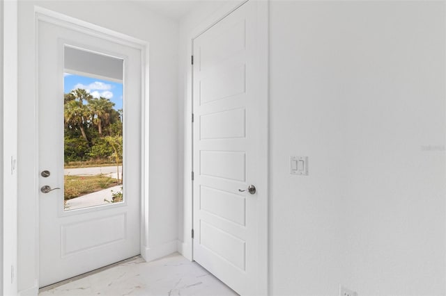 view of doorway