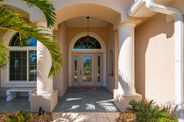 view of entrance to property