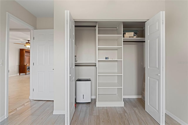 view of closet