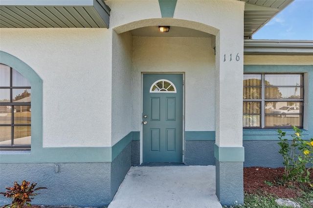 view of property entrance