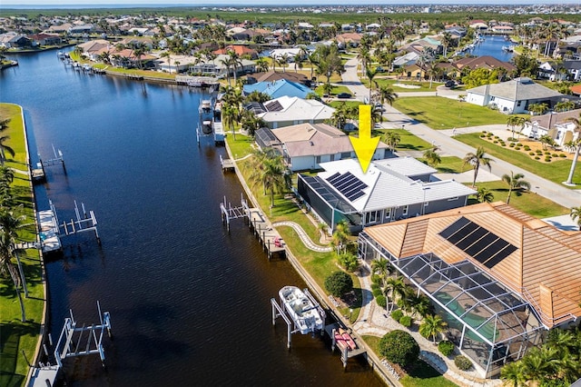 525 Madrid Blvd, Punta Gorda, FL 33950 - aerial view of residential area featuring a nearby body of water