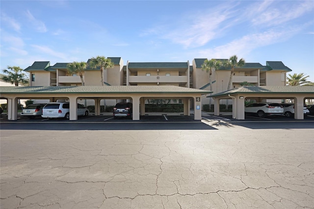 view of car parking