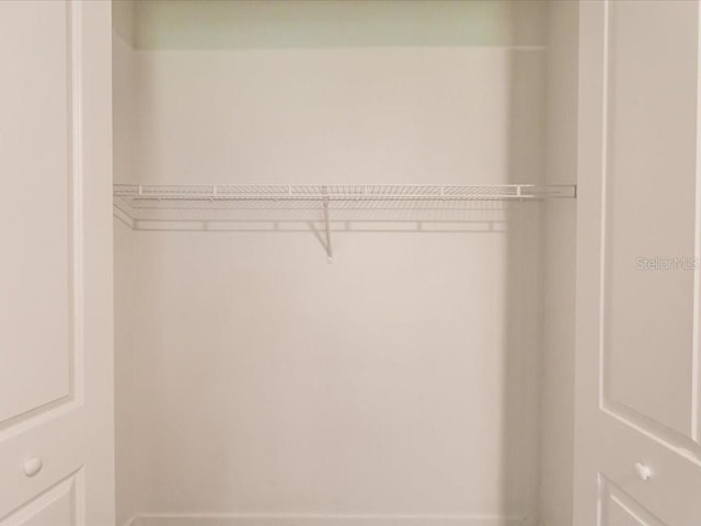 view of closet