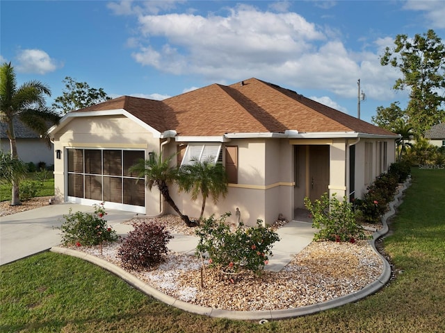 view of ranch-style house