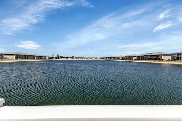 view of water feature