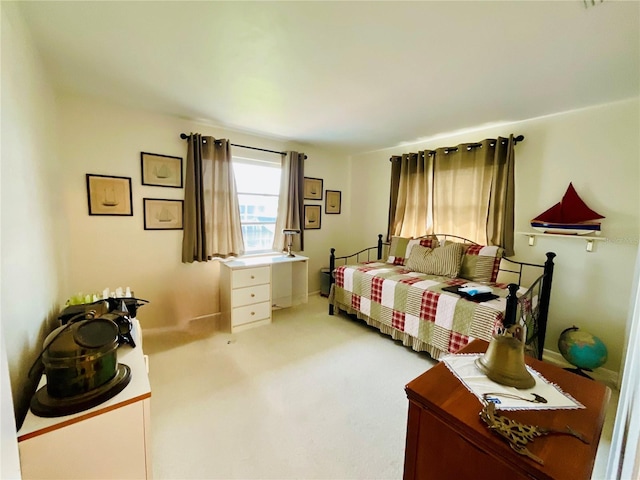 bedroom featuring carpet floors