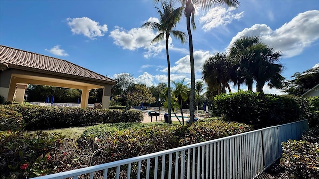 7750 Gardner Dr Unit 102, Naples, FL 34109 - view of property's community featuring fence
