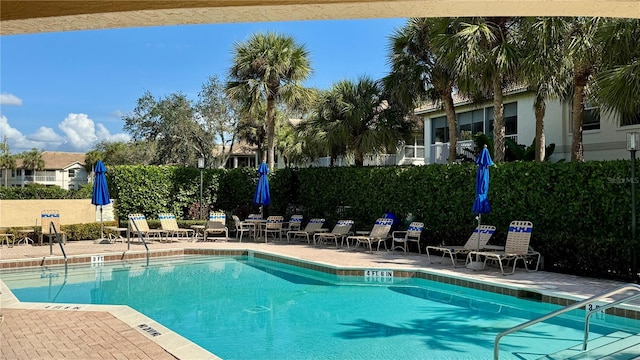 7750 Gardner Dr Unit 102, Naples, FL 34109 - pool featuring fence and a patio area