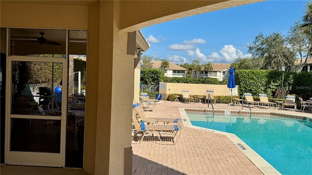 7750 Gardner Dr Unit 102, Naples, FL 34109 - pool featuring fence and a patio