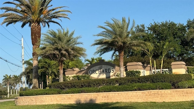 7750 Gardner Dr Unit 102, Naples, FL 34109 - view of community sign