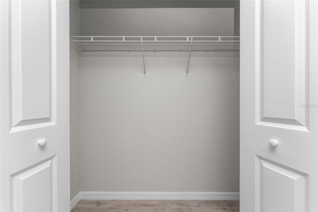 view of closet