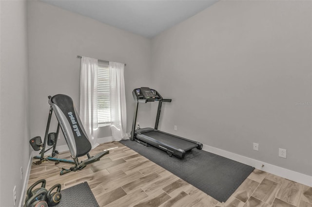 view of workout room