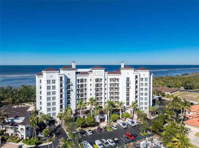 view of property featuring a water view