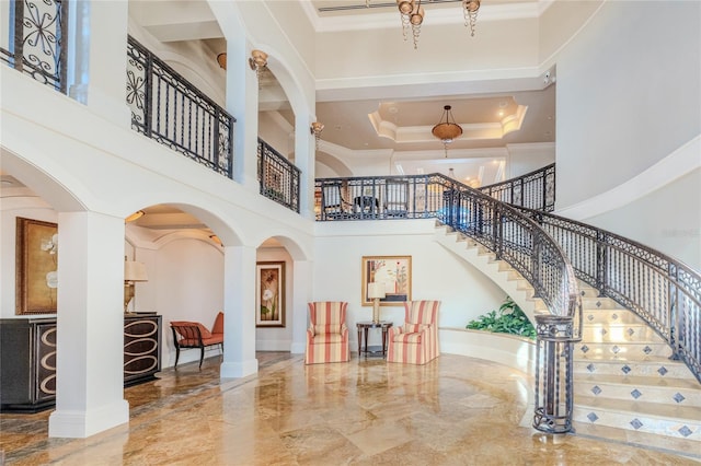 view of community lobby