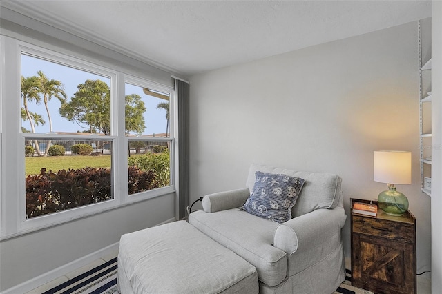 view of sitting room