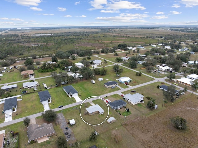 birds eye view of property featuring a residential view