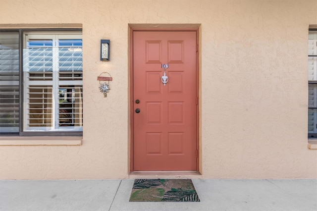 view of property entrance