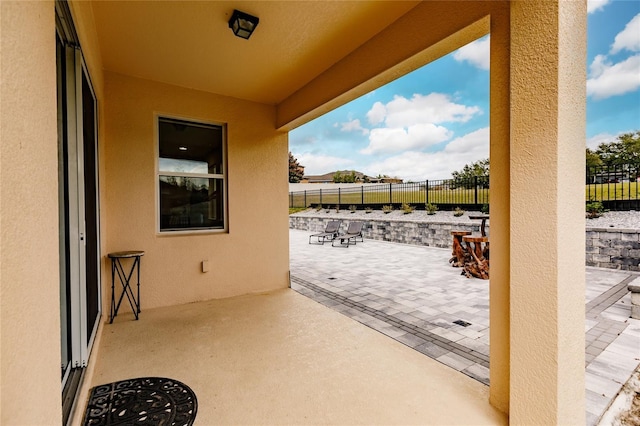 view of patio