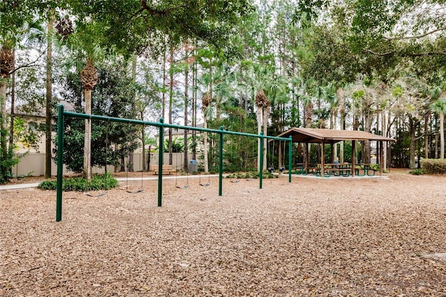 view of home's community featuring a playground