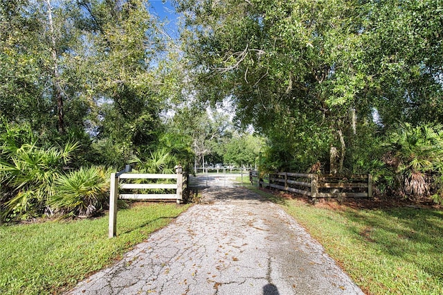 view of road