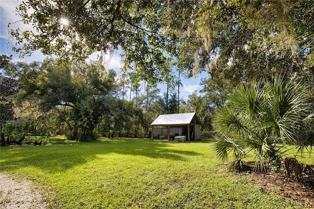 view of yard