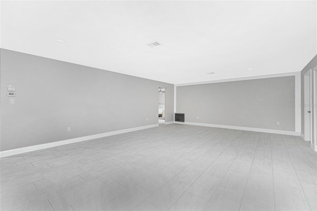 view of unfurnished living room