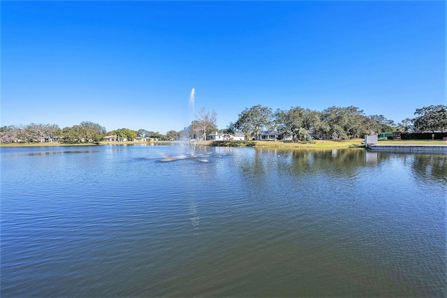 property view of water