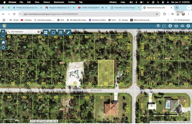 14388 Cannell Ln, Port Charlotte FL, 33953 land for sale