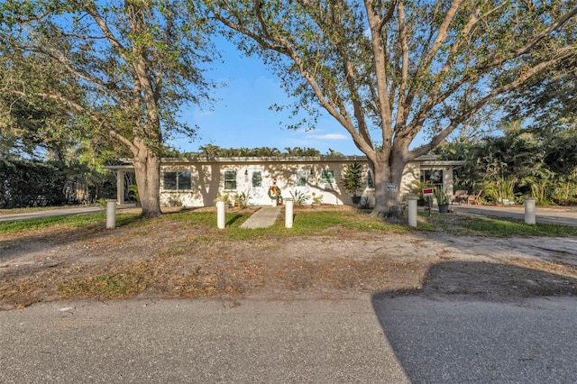 view of ranch-style house