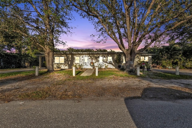 view of front of house