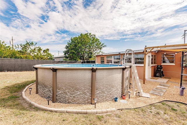 view of pool