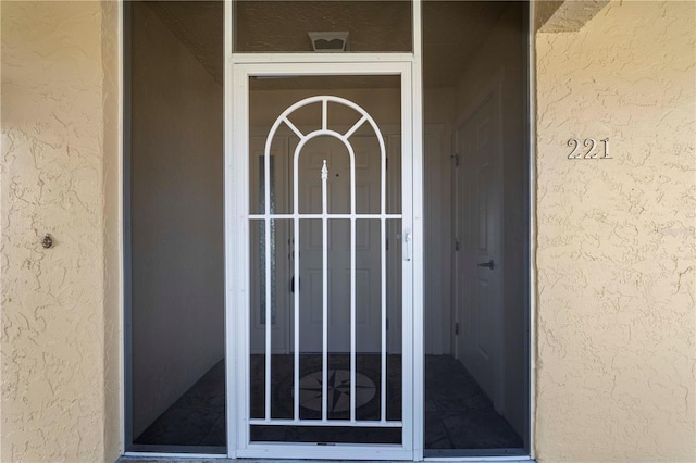 view of property entrance