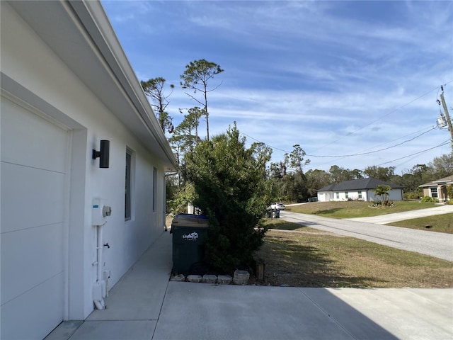 view of home's exterior