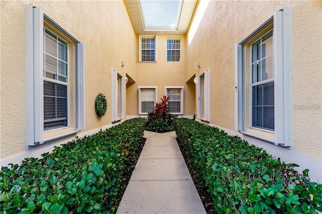 view of property entrance