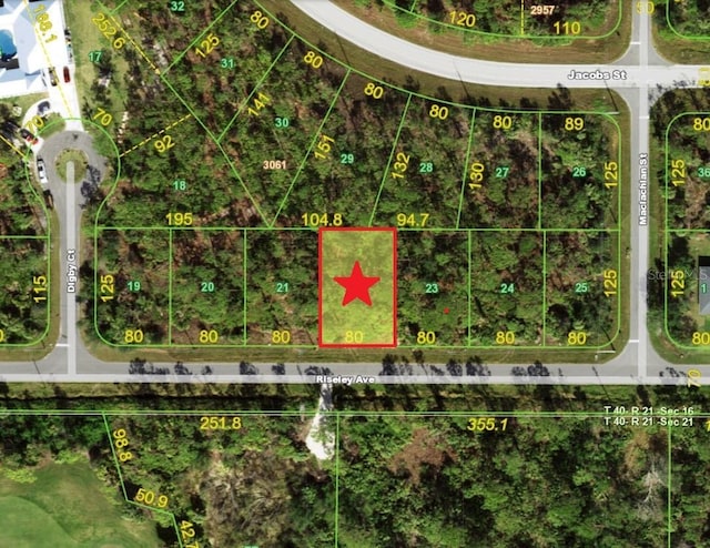 14200 Riseley Ave, Port Charlotte FL, 33953 land for sale