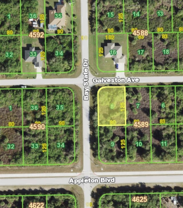 13369 Galveston Ave, Port Charlotte FL, 33981 land for sale