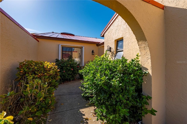 view of property entrance