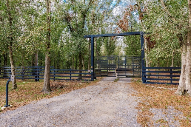 view of gate