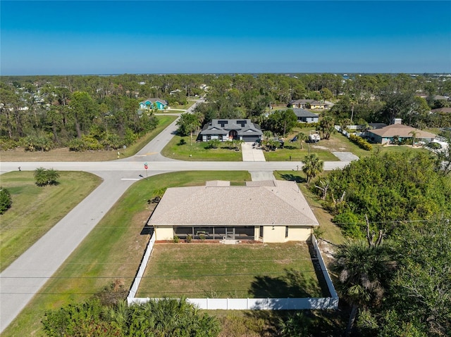 aerial view