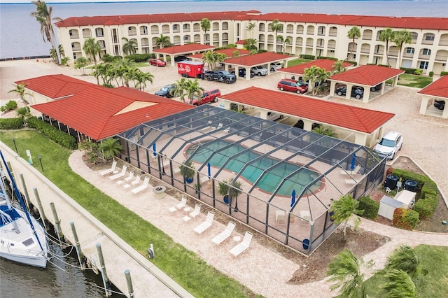 1 Colony Point Dr Unit A19, Punta Gorda, FL 33950 - aerial view with a water view