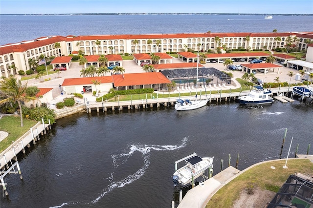1 Colony Point Dr Unit A19, Punta Gorda, FL 33950 - aerial view featuring a water view