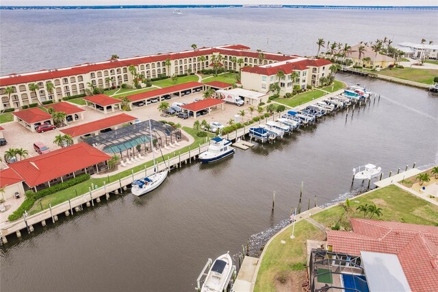 1 Colony Point Dr Unit A19, Punta Gorda, FL 33950 - aerial view featuring a water view